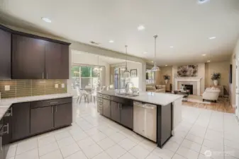 Expansive views across the main living space.