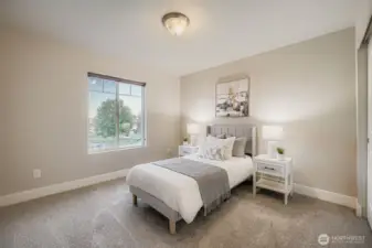 Second floor bedroom.