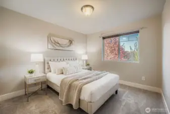 Second floor bedroom.