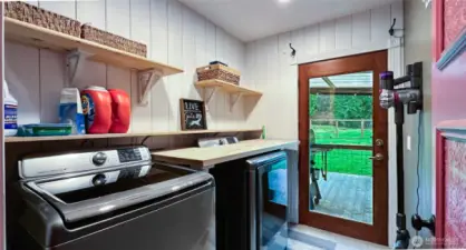 Laundry Room with Outdoor Access