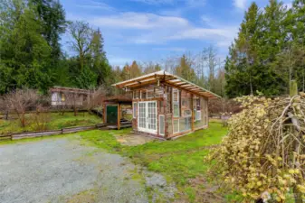 Unique, Custom Built Greenhouse