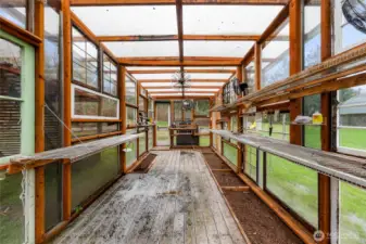 Greenhouse awaits your green thumb