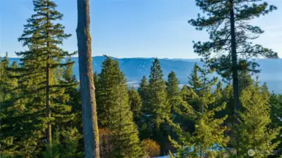 Great views from the lot!