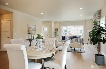 Dining & Living (see design board for color schemes)