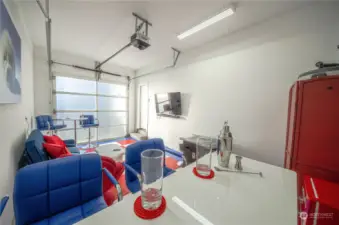 Relax and fix a drink at the mini-bar. Cheers!