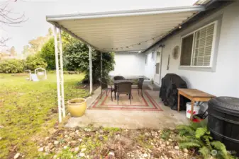 Private Back Patio