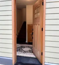 Lovely tile entry
