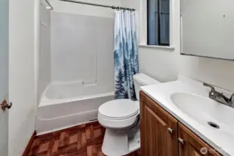 updated bathroom