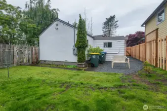 Another view of home & yard