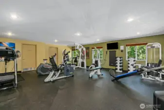 Club House includes fully equipped Gym