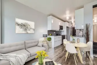 Virtual staging