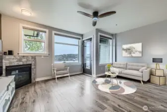 Virtual staging