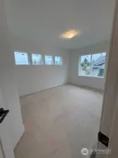 Bedroom 3 located upstairs. home as of 8/15/25