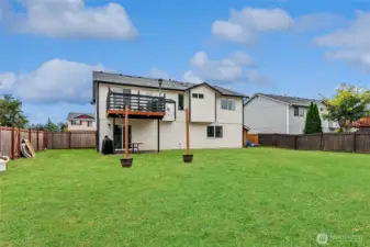 To showcase the potential for a lush lawn.