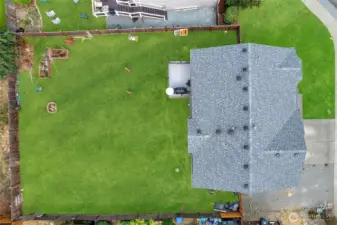 To showcase the potential for a lush lawn.