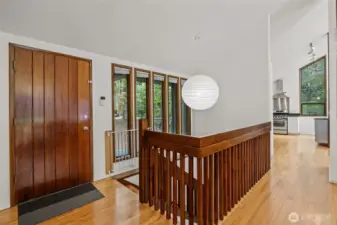Gleaming hardwoods throughout!