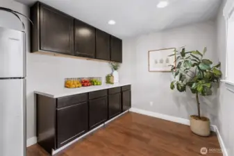 Oversized Pantry Off The Kitchen