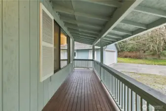 Covered Front Porch