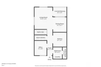 Main floor floorplan