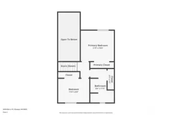 Uptairs floorplan