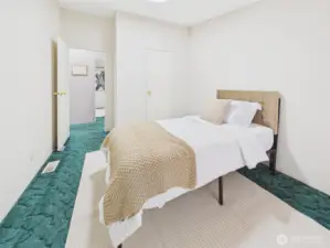 Bedroom 3 with closet