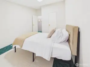 Bedroom 3 has vaults