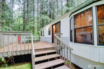Great front deck