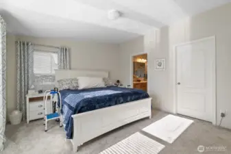 Primary Suite with walk in closet