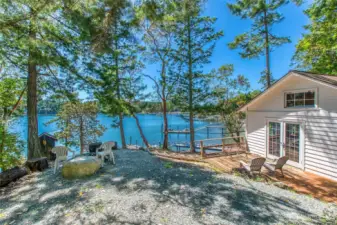 Great location in Deer Harbor near the Crane Island Dock.