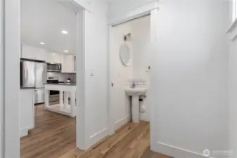 "Office" and 1/2 bath