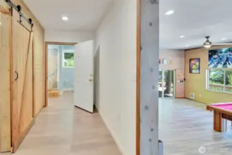 Lower level bathroom