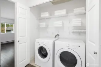 Full Size Washer & Dryer in Unit