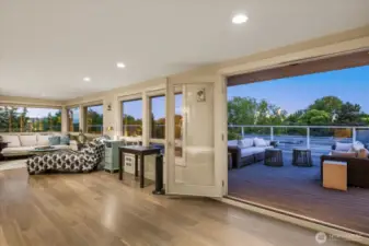 french doors lead to your epic out door space