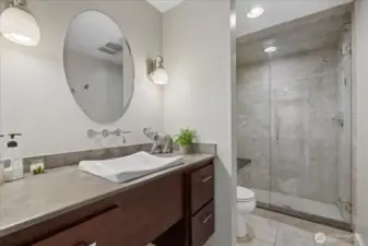 modern 2nd bath
