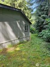 Side with repair needed