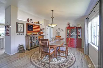 Formal dining room or additional living room.