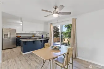 A Peek into the Updated Kitchen ..