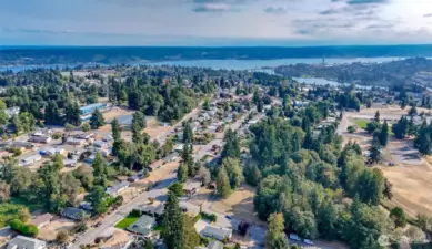Bremerton is just a short ferry ride to Seattle, with or without your vehicle.