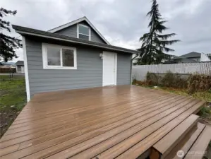 Back of House and Deck