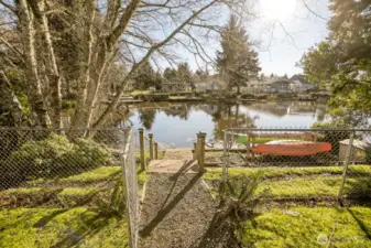 Canal-Front Boat Dock