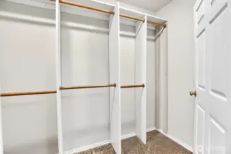Primary Suite Walk-In Closet
