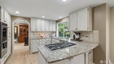 Spacious and open, this kitchen is made for entertaining and everyday living.