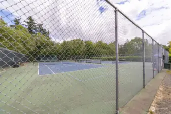 Lot "A" Tennis courts!