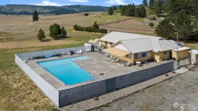 Community swim pool