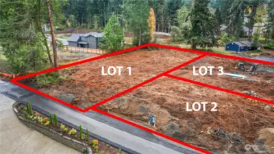 Helen Bay – The lot lines shown are approximate and intended for marketing purposes only. They may not accurately represent the actual property boundaries.