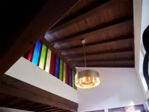 Vaulted Ceilings in Living Room