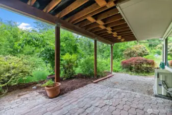 Make this patio whatever you want, it's a canvas for outdoor living