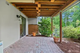 More patio!