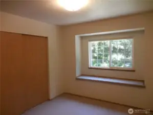 Bedroom # 2 faces South (Driveway Area)