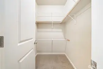 Owner's Suite Bedroom - Walk-in Closet